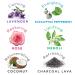 Laki Naturals Bath Soak - Charcoal Lava Magnesium Flakes & Hawaiian Sea Salt - Therapeutic Relaxation Salts (16 oz) | Shop Internationally - Buy Online on SooperMarket.com