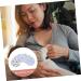 Reusable Breast Pads for Women | 4 Set Anti-Galactorrhea Feeding Pads | Spill Prevention & Comfort - Buy Online on SooperMarket.com