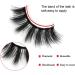 False Eyelashes with Glue 5 Pairs 3D Faux Mink False Lashes Reusable Long Thick Eyelashes for Makeup Eyelashes Extension with glue and Eyelashes Clip - Buy Online on SooperMarket.com