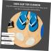 Healeved 4 Pairs Silicone Gel Clip Toe Pad and Protector Set - Clear Gel, Transparent, Soft, and Comfortable - Buy Online on SooperMarket.com