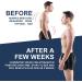 HIJJPS Adjustable Posture Corrector for Women & Men - Invisible Upper Back Brace for Pain Relief - Buy Online on SooperMarket.com
