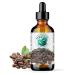 Coffee Bean Oil from Roasted Beans. 120 ml. 100% Pure. Carrier Oil. Cold-pressed. Unrefined. Organic. Single Ingredient. Rich in Antioxidants. Nourishes Under-Eye Skin. Natural Moisturizer for Face and Body. Bella Terra Oils. 120 ml (Pack of 1)