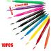 Calakono Baking Writing Pens Supplies Rainbow Dust Edible Markers Set Double-head Edible Markers 10-color Edible Pens with Edible and Safe Materials for Baking Decorating Pastries - Buy Online on SooperMarket.com