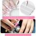 LLMSIX Rhinestones Picker Tool Dual-Ended Wax Pencil Pen Rhinestone Picker Dotting Pen Rhinestones Applicator with 4 Wax Tips and Twizzer for Gem Stone Jewelry Nail Art DIY Craft (Pink) - Buy Online on SooperMarket.com