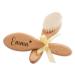 Baby brush baby hair brush with names personalized made of soft goat hair and beech wood for the initial equipment of newborns infants baby care comb (heart)