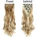 prinfantasy Clip In Extensions Hair Extension Hairpiece Voluminous Wavy Intense Red Hair Extensions MW101 GBMW101 22 inch - Buy Online on SooperMarket.com