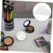 Gogogmee 8pcs Box Empty Eye Shadow Box Creme Eyeshadows Gram Jar To Go Makeup Tools Abs White Travel Cosmetic 4x3.8cm White - Buy Online on SooperMarket.com