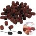Sanding Bands for Nail Drill Sanding Bands Nail Drill Bits 120# Grit Nail Art Sanding Caps Manicure Polishing Grinding Bands Nail Drill Bits Set with Shaft Nail Sanding Heads - Buy Online on SooperMarket.com