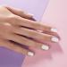 Dashing Diva Gloss Nail Strips - White Canvas | UV Free Chip Resistant Gel Nail Stickers | 27 Nail Wraps Prep Pad & Nail File Included - Buy Online on SooperMarket.com