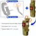 Yoncono Tactical Molle Tourniquet Holder | Portable Military First Aid Equipment Case & Trauma Medical Scissor Pocket #1 - Khaki - Buy Online on SooperMarket.com