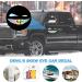 Devil's Skew Eye Funny Reflective Car Sticker - Self-Adhesive Vehicle Accessories for Windows Bumpers Trucks & Motorcycles - Buy Online on SooperMarket.com