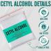 Cetyl Alcohol for Homemade Cosmetics - 7.06 oz | Thickening Agent & Emulsifier for Lipsticks Body Butter Lotions & Hair Products - International Shipping Available - Buy Online on SooperMarket.com