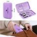10pcs Professional Stainless Steel Manicure Pedicure Set for Travel - Violet - Buy Online on SooperMarket.com