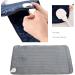 Plplaaoo Electric Heating Blanket - 6 Heat Settings for Cramps & Pain Relief | Underbed Thermal Blanket | Gray - Perfect for Winter - Buy Online on SooperMarket.com