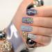 9000-Piece Nail Art Rhinestones Set - Colorful Crystal Gems with Picker & Tweezers | Mixed Sizes for Nail Design - Buy Online on SooperMarket.com
