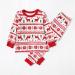 PatPat Family Christmas PJs Set - Reindeer & Snowflake Patterned Sleepwear for Couples & Kids XL Red/White - Buy Online on SooperMarket.com