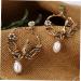 PACKOVE Circle Earrings Fashion Earrings Women Earrings Flower Earrings Vintage Accessories - Buy Online on SooperMarket.com