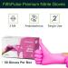 Fuchsia Hot Pink Nitrile Disposable Gloves - 50 Count - Medium 3 Mil - Powder & Latex Free - Medical Exam & Food Safe Gloves - Buy Online on SooperMarket.com