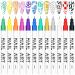 12 Color 3D Nail Art Pens Set Kalolary Nail Polish Pens Nail Point Graffiti Dotting Pen Drawing Painting Liner Brush for DIY Nail Art Beauty Adorn Manicure Tools(G)