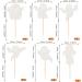Rsstarxi 30 Halloween Ghost Cupcake Toppers Glitter White Spooky Halloween Cupcake Picks Halloween Baby Shower Cake Decorations for Ghost Theme Birthday Halloween Party Decorations Design 20 - Buy Online on SooperMarket.com