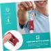 Abaodam 3 Sets Pendant Keychain for Keys Empty Bottle Keychain Travel Bottle Keychain Bags - Buy Online on SooperMarket.com