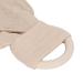 Soft Baby Teething Wooden Ring | Handgrip Training Teether Toys for Babies - Khaki | International Shipping Available - Buy Online on SooperMarket.com