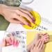 720PCS Almond Press on Nails Medium MORGLES - 24 Colors False Nails with Glue Adhesive Tabs, Tweezer, Medium Glossy Almond -10 Sizes - Buy Online on SooperMarket.com