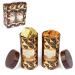 Jaiccha Ghasitaram Dryfruits Hamper-Box 2 Tin Jars of Almonds and MEWA Bites |Gift for Diwali Holi Rakhi Valentine Christmas Birthday Anniversary Her Him|