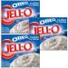 Jelly Bundle With Jell-O Instant Pudding Oreo Cookies & Cream 119g (3 Pack)