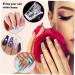 PLAFOPE 1 Set Nail Extension Set Nail Tools for Nail Art Nail Decoration Tool Nail Extension Brush Finger Extension Manicure Tool Nail Patch Fixing Clips Nail Art Tools Nail Clip Plastic - Buy Online on SooperMarket.com