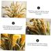 DECHOUS Simulated Ears of Corn Dry Flowers for Decoration Wheat Sheave Bundle Flower Fake Wheat Stalks Decoration for Home Decor for Home Artificial Plants Faux Plant Straw Manual Pu Golden 12X75CM - Buy Online on SooperMarket.com