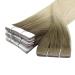 Youngsee Balayage Virgin Tape In Extensions | Real Hair Light Brown Ombre Blonde | 40cm 10g Remy Hair | 5 Pcs #9a/10/800 - Buy Online on SooperMarket.com