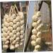 ABOOFAN 4pcs Simulated Garlic Hanging Skewers Lanyard Artificial Vegetable Model Photo Props Accessories - Buy Online on SooperMarket.com