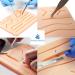 Suture Kit for Medical Students - 24 Mixed Sutures Thread with Needle | Practice Pad and Tool Set | Ideal for Medical, Nursing, and Vet Student Training - Includes Step by Step Video Tutorial - Buy Online on SooperMarket.com