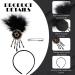 Dilunave Feather Headband Flapper Headpiece 1920s Accessories for Women Vintage Headband with Crystal Accessories for Art Decor Pageant Themed Party - Buy Online on SooperMarket.com