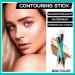 HOSAILY 2 Colors Double Head Contour Stick Highlighter Concealer Pen 2 in 1 Bronzer Contouring Highlight Stick Waterproof Cream Contour Stick Face Brighten Facial Shape Makeup Pencil 02# - Buy Online on SooperMarket.com