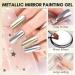 Makartt Painting Gel Nail Polish UV: Rose and Gold Chrome Mirror Metallic Effect - for Nail Art - Buy Online on SooperMarket.com