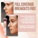 Flat Top Kabuki Foundation Brush | Premium Makeup Face Brush for Liquid, Cream, Powder | Blending, Buffing, Stippling | Pro Quality Synthetic Dense Bristles - Rose - Buy Online on SooperMarket.com