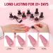 SAVILAND Jelly Gel Nail Polish Set - 30 Translucent Colors | Sheer Matte & Glossy Effects | Perfect for Nail Salons & DIY | Ideal Christmas & Holiday Gift - Buy Online on SooperMarket.com