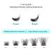 VAVALASH DIY Eyelash Extension Cluster Lashes 72 PCS - V01-D Curl 8-16mm Mix - Soft Faux Mink Silk Clusters for Easy & Light Full Lash Extension at Home - Buy Online on SooperMarket.com