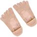 NO-Show Gel Socks for Dry Feet | Moisturizing Spa Socks & 5-Finger Invisible Design - Buy Online on SooperMarket.com