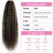 30 inch Long Curly Drawstring Ponytail Extension in P4/27# Synthetic Hair - Women's Hairpiece - Buy Online on SooperMarket.com