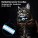 Mouyou Airtag Cat Collar - Soft Reflective Nylon with Bell & Safety Clasp | Adjustable 22-34cm Blue Tracking Collar with Airtag Case - Buy Online on SooperMarket.com