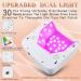 Rechargeable UV LED Nail Lamp - 72W Cordless Gel Nail Curing Light 5 Timer Settings Removable Bottom & Touch Screen for Professional Results - Buy Online on SooperMarket.com