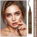 2PCS Waterproof Eyebrow Microblading Pen with 4 Micro-Fork Tips - Dark Brown - Buy Online on SooperMarket.com
