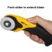 XW Hobby Knife Set - 45mm SKS-7 Rotary Cutter and Precision Knife for Art, Quilting, and Crafting with 12 Bonus Blades - Buy Online on SooperMarket.com