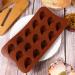 Silicone Chocolate 4pcs Pudding Silicone Tray Jelly Festival Molds Moulds Droplet Gummy Reusable Cube Parties Color Mini Cookie Trays Cake Cute Bar Cuake /1139 - Buy Online on SooperMarket.com