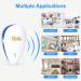 AMIAEDU Ultrasonic Pest Repeller 6 Pack - Indoor Plug-in Repellent for Roach, Spider, Ants, Insect, Rodents - Mouse Control for Home, Kitchen, Warehouse, Hotel - Buy Online on SooperMarket.com