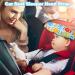 Baby Kids Safety Head Support Hugger - Blue Neck Protection Belt for Car Seat - Buy Online on SooperMarket.com