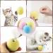 PUPPBUDD 3 Cat Toys Set - Interactive Electric Balls with Catnip & Sound | Fun Play for Cats - 3 Pieces - Buy Online on SooperMarket.com